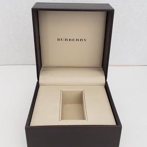 Burberry Leather Watch Box - Empty